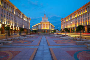 Bulgaria Central Independence Square Wallpaper