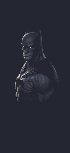 Bulky And Strong Batman Dark Iphone Wallpaper