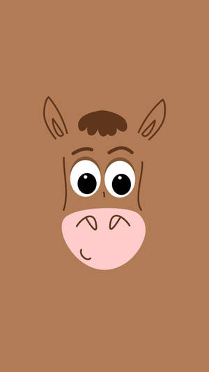 Bullseye Toy Story Face Wallpaper