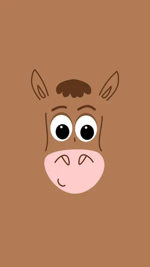Bullseye Toy Story Face Wallpaper