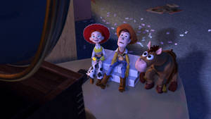 Bullseye Toy Story Stargazing Wallpaper