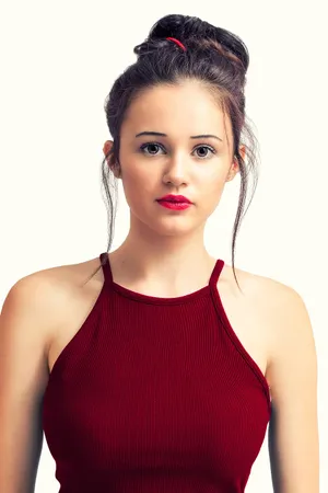 Bun Beautiful Teenage Girl Wallpaper