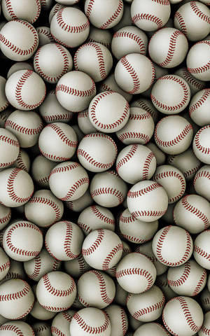 Bunch Of Baseball Wallpaper