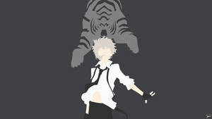 Bungo Stray Dogs Nakajima Tiger Power Wallpaper