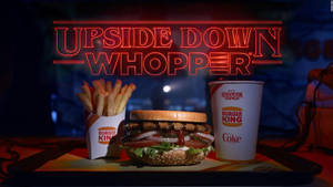 Burger King Upside Down Whopper Wallpaper