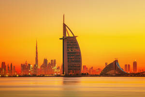 Burj Al Arab In The Uae Wallpaper