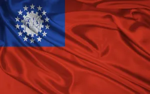 Burma Flag Of Myanmar Wallpaper