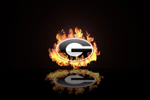 Burning Georgia Bulldogs Wallpaper