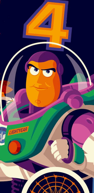 Buzz Lightyear Digital Art Wallpaper