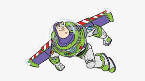 Buzz Lightyear Graphic Art Wallpaper