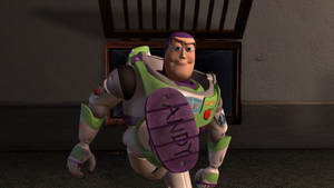 Buzz Lightyear Kicking Wallpaper