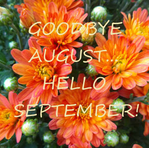 Bye August Hello September Wallpaper