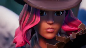 Calamity Fortnite Close Up Face Portrait Wallpaper