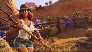 Calamity Fortnite Down On The Ranch Wallpaper