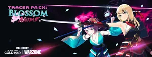 Call Of Duty Black Ops Cold War Tracer Pack Blossom Anime Wallpaper
