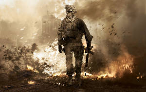 Call Of Duty Brave Soldier Wallpaper