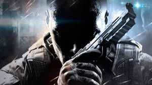 Call Of Duty Man With Gun Wallpaper