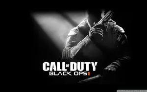 Call Of Duty Man With Gun Wallpaper