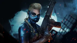Call Of Duty Warzone 4k Girl Soldier Wallpaper
