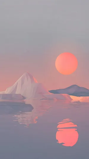 Calm Aesthetic Artwork Wallpaper