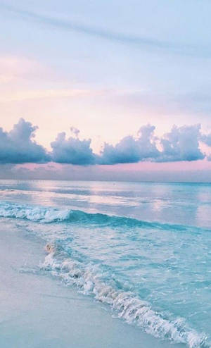 Calm Aesthetic Beach Wallpaper