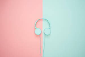 Calm Aesthetic Headphones Wallpaper