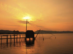 Calm Lake Togo Wallpaper