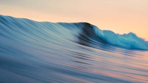 Calm Sea Waves Mac Wallpaper