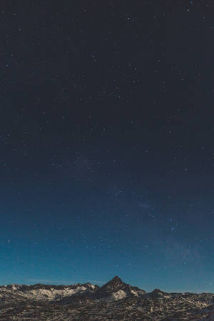 Calm Starry Night Sky Wallpaper