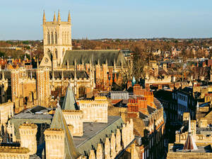 Cambridge University Buildings Wallpaper