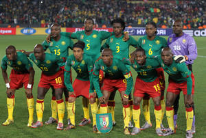 Cameroon National Football Team Smilling Wallpaper