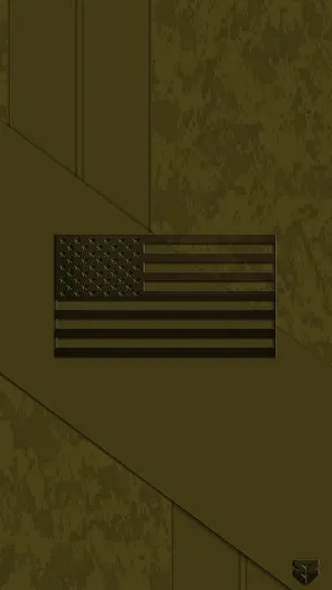 Camo American Flag Cool Iphone Wallpaper