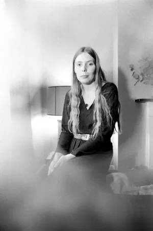 Canadian-american Singer Joni Mitchell Wallpaper