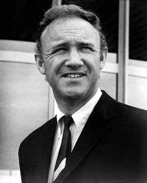 Candid Shot Gene Hackman Wallpaper