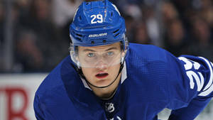 Candid Shot Of Nhl Star William Nylander Wallpaper