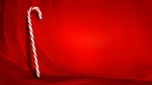 Candy Cane Christmas Background Wallpaper
