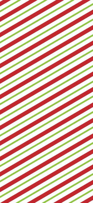 Candy Cane Red Christmas Iphone Wallpaper