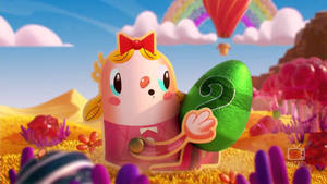 Candy Crush Saga Easter Egg Wallpaper