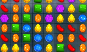 Candy Crush Saga Match The Candies Wallpaper