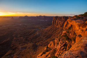 Canyonlands National Park During Golden Hour Wallpaper