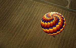 Cappadocia Balloon Rainbow Colors Wallpaper