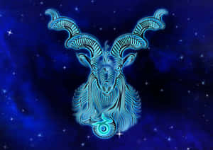 Capricorn Zodiac Sign Artwork Wallpaper