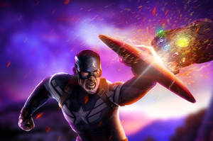 Captain America Avengers Endgame Wallpaper