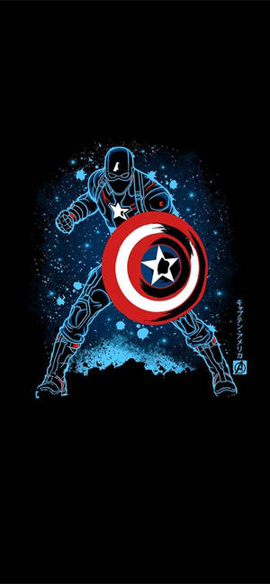 Captain America Superhero Marvel Artwork Wallpaper