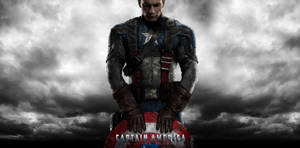 Captain America Superhero Movie Poster Wallpaper