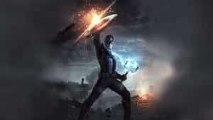 Captain America Worthy In Avengers Endgame Wallpaper