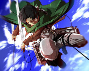 Captain Levi Ackerman Attack On Titan Wallpaper