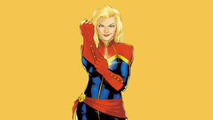 Captain Marvel Comics Ready Wallpaper