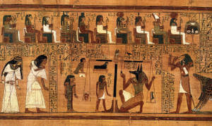 Caption: Ancient Secrets Revealed In The Egyptian Papyrus Of Ani Wallpaper