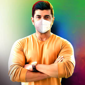 Caption: Arun Vijay In An Intense Workout Session Wallpaper